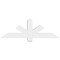 Ekena Millwork Kennewick Architectural Grade PVC Gable Bracket, 48"W x 16"H x 4"D x 4"F, 8/12 Pitch GBP048X16X0404KEN00 - alternate 3